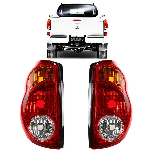 PAR Lanterna Traseira L200 Triton 2008 09 10 11 12 13 a 2016
