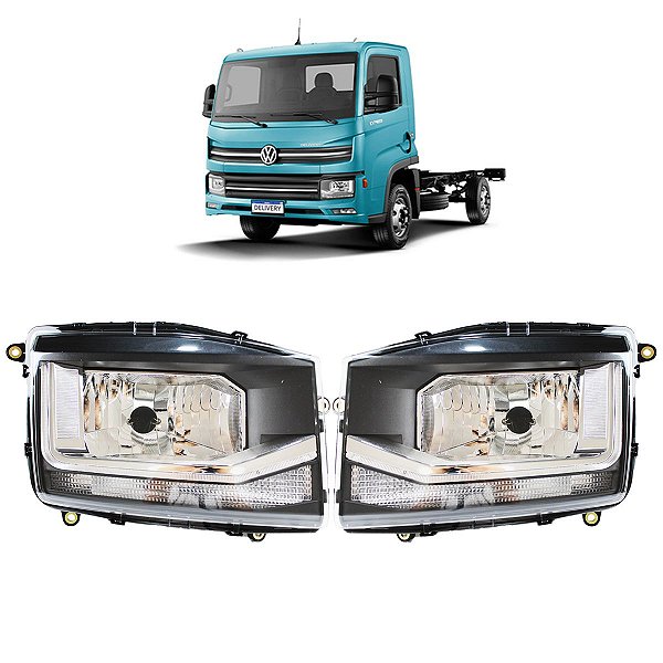 PAR Farol Caminhão Novo Delivery TODOS 2017 18 19 20 à 2023