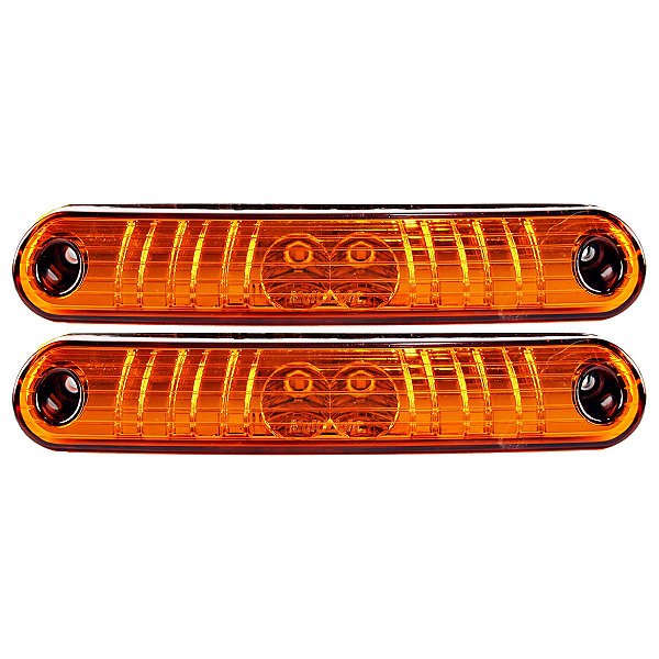 KIT 2 Lanterna Vigia Teto Busscar Caio Apache Vip 24volts AM