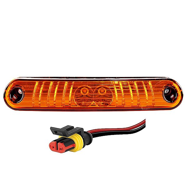 KIT Lanterna Vigia Teto Busscar Caio 24volts +Conector AM