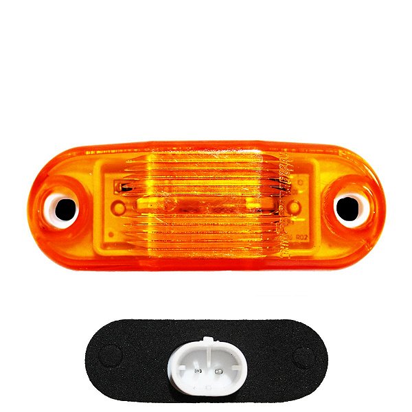 Lanterna Vigia Placa para Ônibus Caminhão 2 LED BIVOLT AM
