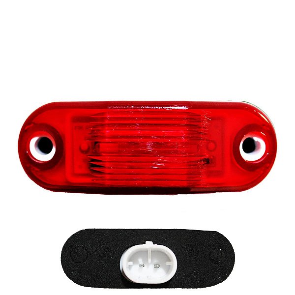 Lanterna Vigia Placa para Ônibus Caminhão 2 LED BIVOLT VM