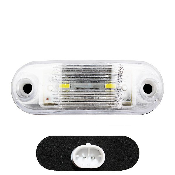 Lanterna Vigia Placa para Ônibus Caminhão 2 LED BIVOLT CR