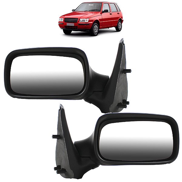 Retrovisor Uno 4 Portas 2001 2002 2003 2004 05 Sem Controle