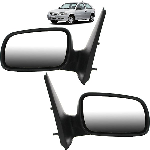 Retrovisor Gol 2 Portas 1999 2000 2001 02 03 04 05 06 07 08 Sem Controle