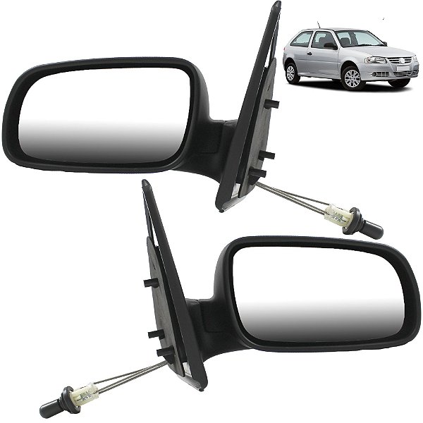 Retrovisor Gol 2 Portas 1999 2000 2001 02 03 04 05 06 07 08 Com Controle