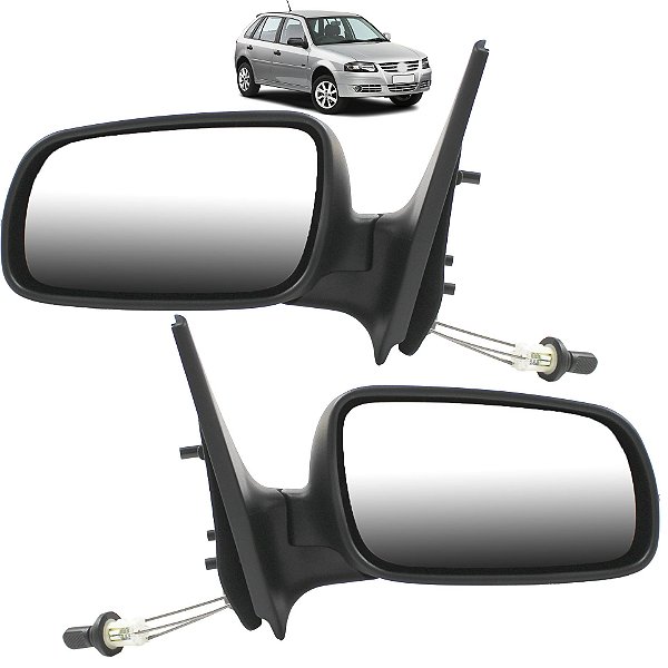 Retrovisor Gol 4 Portas 1999 2000 2001 02 03 04 05 06 07 08 Com Controle