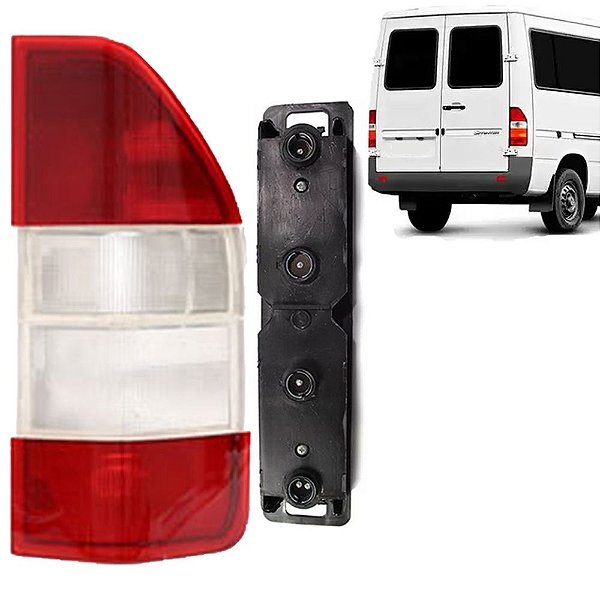 Lanterna Traseira Sprinter 1995 96 97 98 99 00 01 02 BI LD + Soquete