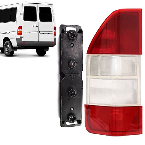 Lanterna Traseira Sprinter 1995 96 97 98 99 00 01 02 BI LE +Soquete