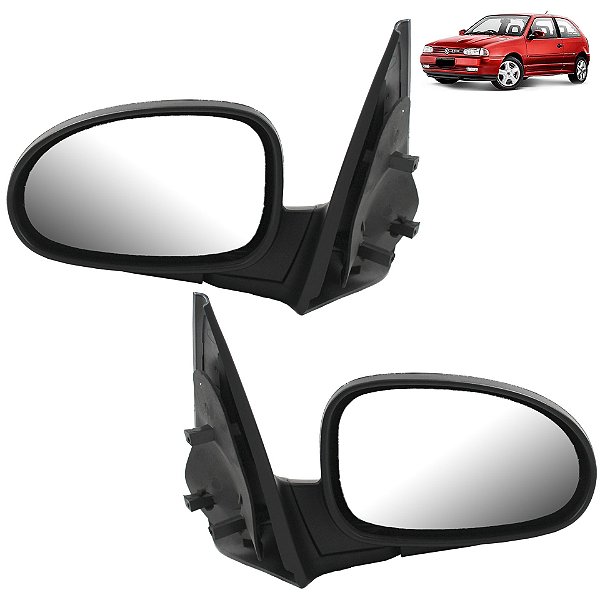 Retrovisor Gol Parati G2 1995 1996 1997 1998 2 Portas Sem Controle