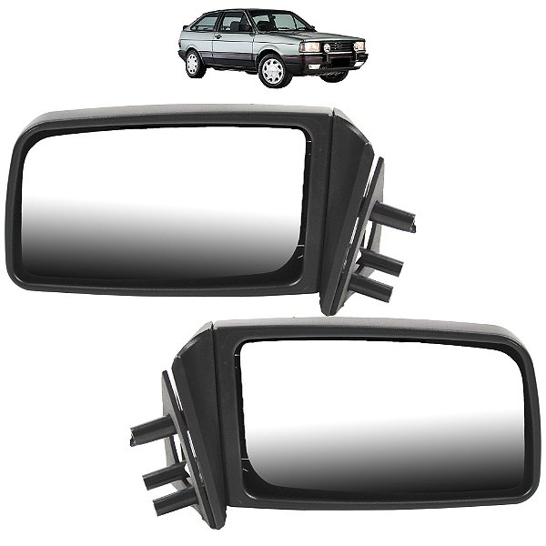 PAR Retrovisor Gol Parati Saveiro 1987 1988 1989 a 1994 Sem Controle
