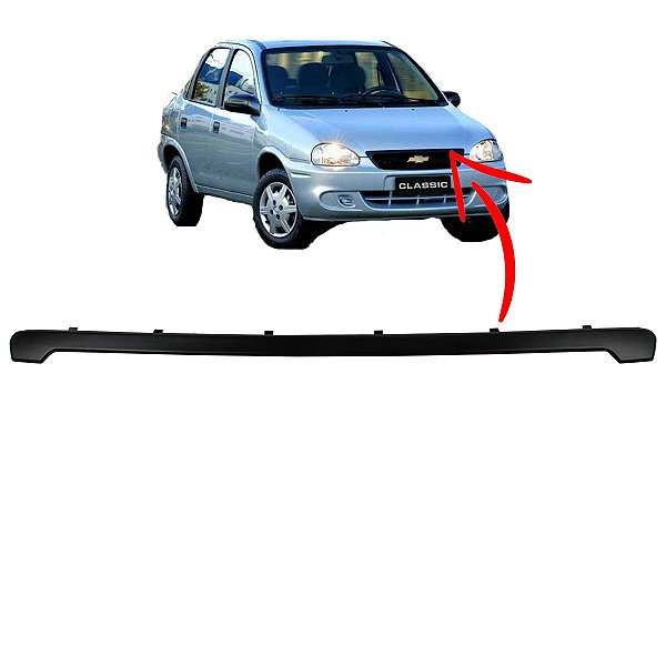 Grade Parachoque Corsa Classic 2009 2010 Parte Superior