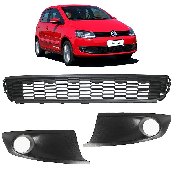 Grade Parachoque Fox 2010 2011 2012 2013 2014 KIT Inferior Completo