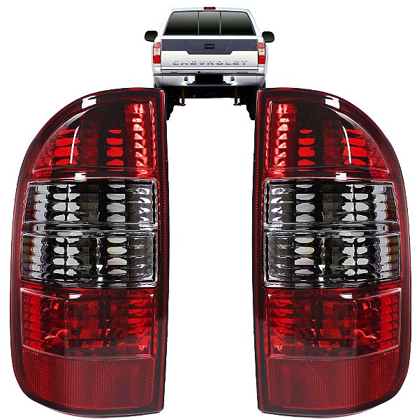 Lanterna Traseira S10 2008 2009 2010 2011 2012 Fumê