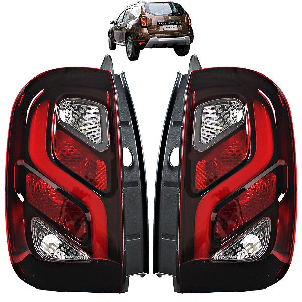 Lanterna Traseira Duster 2015 2016 2017 2018 2019 com LED