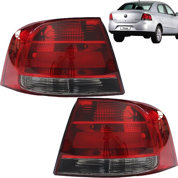 Lanterna Traseira Voyage G5 2008 2009 2010 2011 2012 FUMÊ