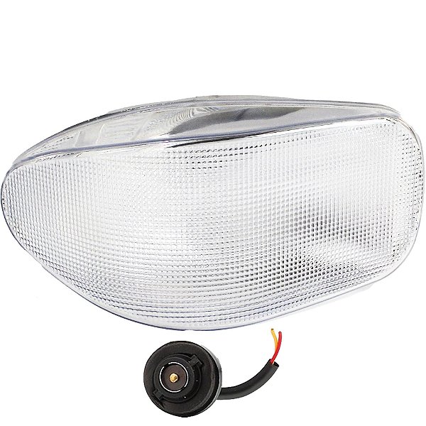 2 Lanterna Traseira Ônibus Comil Campione Pia CR + Soquete