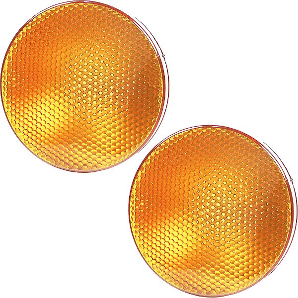 2 Lanterna Traseira Ônibus Busscar Caio Cometa 155mm AM