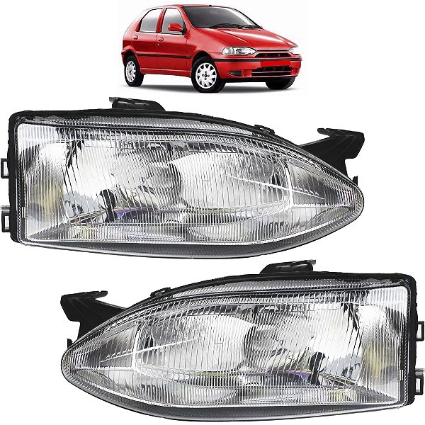 Farol Palio 1996 1997 1998 1999 2000 G1 PC Cromado