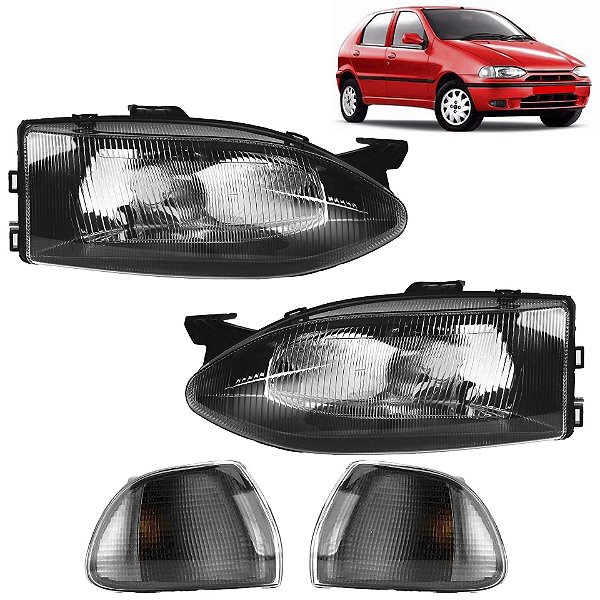 PAR Farol Lanterna Palio 1996 1997 1998 1999 2000 G1 PC Máscara Negra