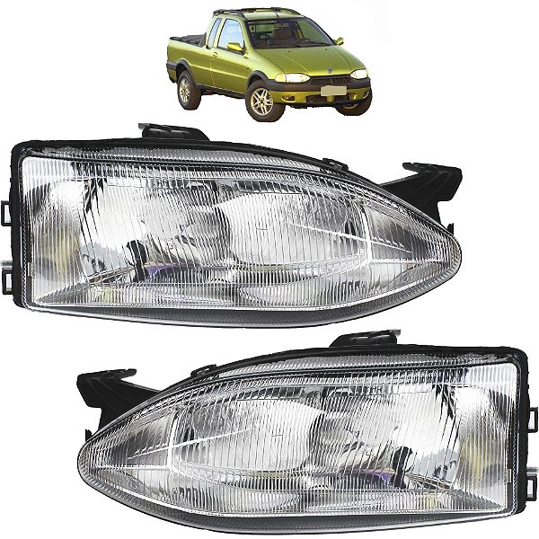 PAR Farol Strada 1996 1997 1998 1999 2000 G1 PC Cromado