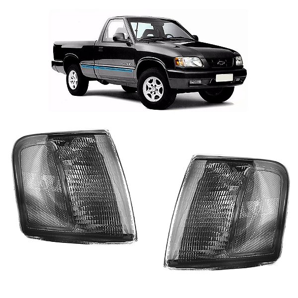 Par Lanterna Dianteira S10 ou Blazer 1995 à 2000 Fumê LD/LE