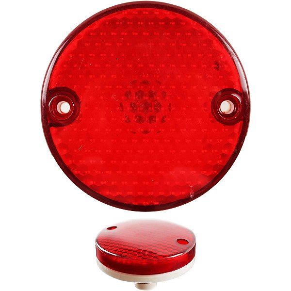 Lanterna Teto 70mm para Ônibus Marcopolo Busscar Caio + Soquete VM