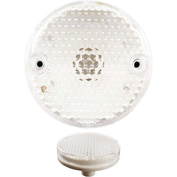 Lanterna Teto 70mm para Ônibus Marcopolo Busscar Caio + Soquete CR