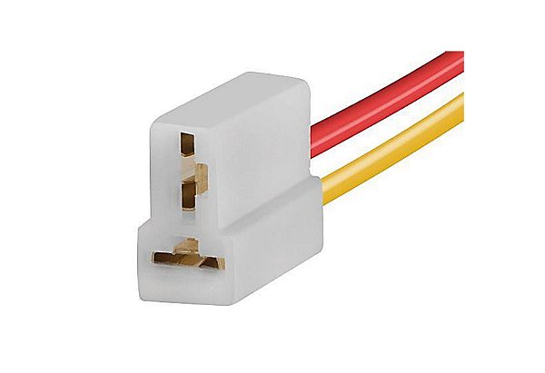 Chicote com Conector 2 Vias para Carro Ônibus Caminhão