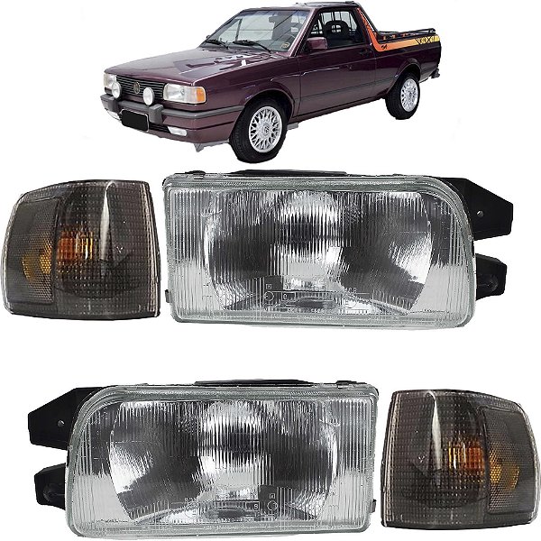 Par Farol Lanterna Saveiro 1991 1992 1993 1994 Fumê