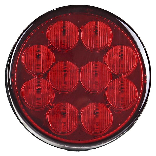 Lanterna Traseira 96mm Ônibus Caminhão Bugue 10 LED VM 24V