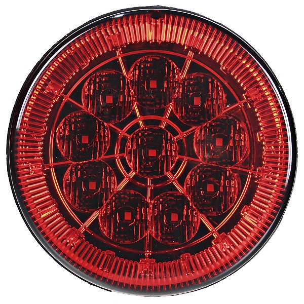 Lanterna Traseira 125mm Caminhão Carreta Mod. Randon 10 LED VM 24V