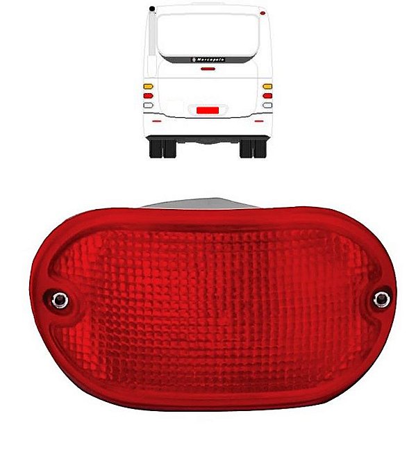 Lanterna Traseira Ônibus Marcopolo Torino VM