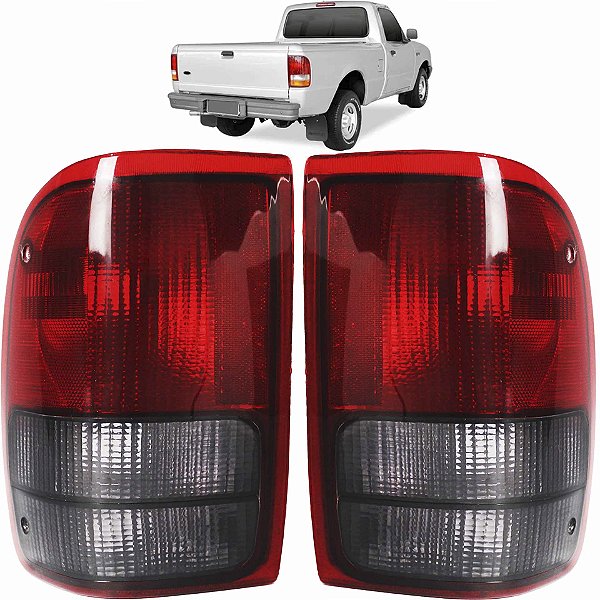 Par Lanterna Traseira Ranger 1993 1994 1995 1996 1997 Fumê