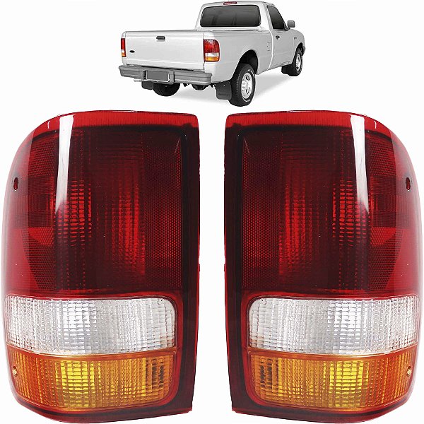 PAR Lanterna Traseira Ranger 1993 1994 1995 1996 97 Tricolor