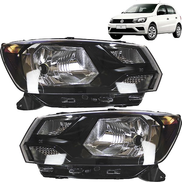 PAR Farol Voyage G8 2018 2019 2020 2021 22 23 Máscara Negra