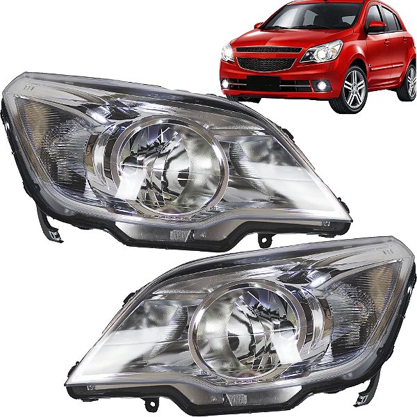 Farol Agile 2009 2010 2011 2012 2013 2014 CROMADO