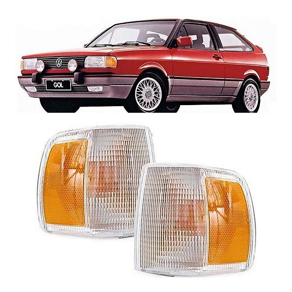 Par Lanterna Dianteira Gol 1991 à 1994 LD/LE com encaixe para Farol Cibié