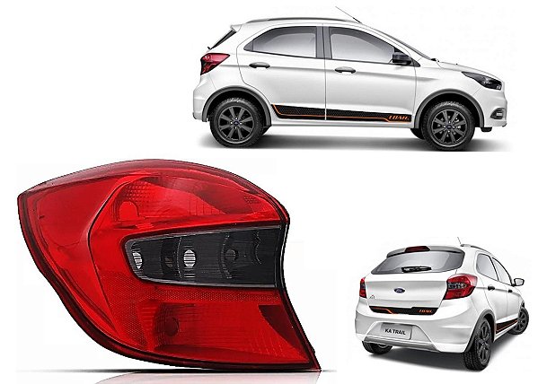Lanterna Traseira Ford Ka Hatch 2015 2016 2017 2018 Fumê LE