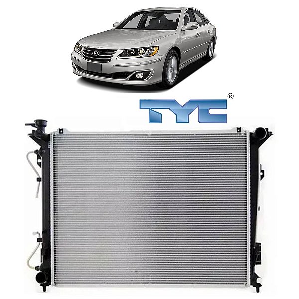 Radiador Hyundai Azera 2009 2010 2011 3.3 V6 Automático