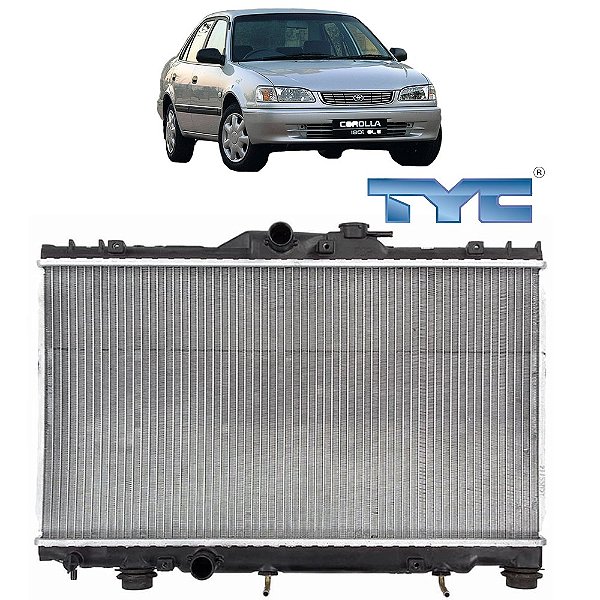 Radiador Toyota Corolla 93 94 95 96 97 98 99 00 01 Automático ou Manual