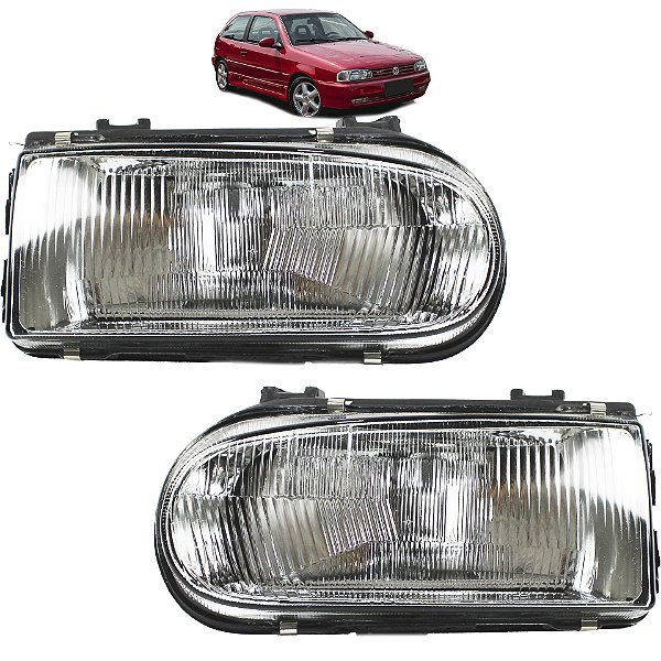 Farol Gol G2 1995 1996 1997 1998 1999 Cromado