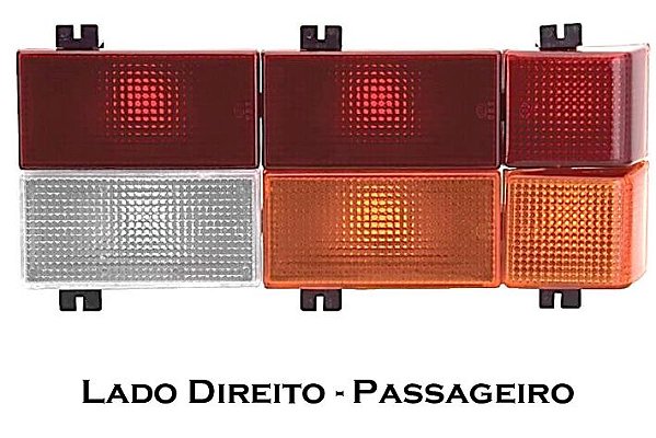 Lanterna Traseira Ônibus Caio Vitoria Lado Direito Passageiro