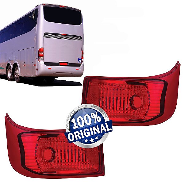 Lanterna Traseira Posição Freio Ônibus Marcopolo G6 Viaggio Paradiso PAR ORIGINAL