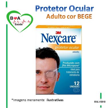 Protetor Ocular Nexcare® - BOA SAUDE - BOA SAUDE LOJA VIRTUAL DE  SUPLEMENTOS E MEDICAMENTOS E HOSPITALARES - Dedicação para uma Vida Saudável