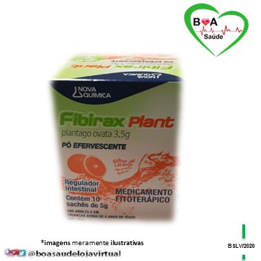 FIBIRAX PLANT  - PLANTAGO OVATA  3,5G C/10 SACHES DE 5G