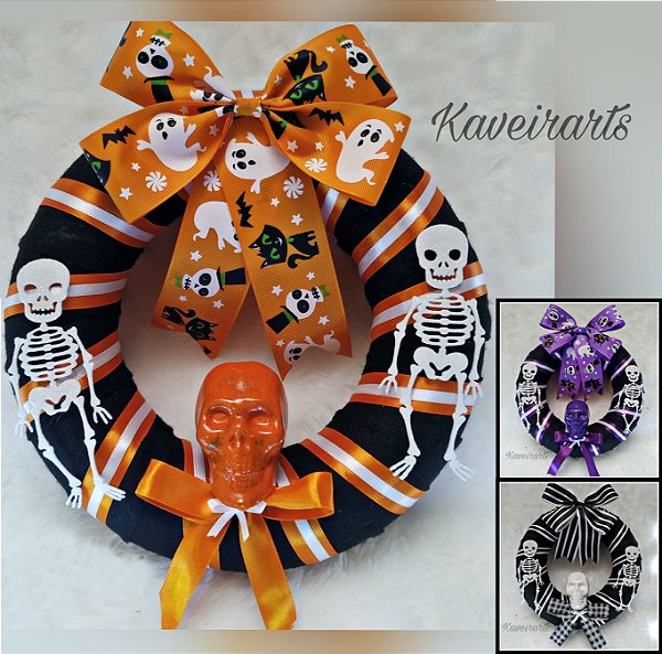 Guirlanda Halloween em Feltro