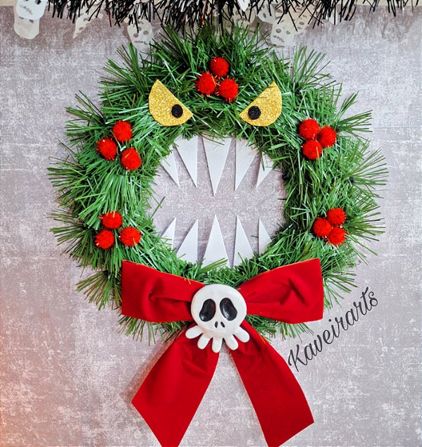 Guirlanda Monstro (O Estranho Mundo de Jack) Natal