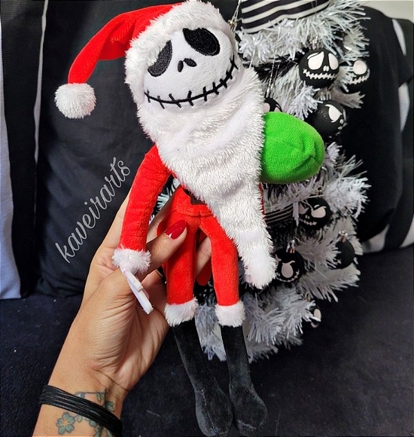 Pelúcia Jack Papai Noel ( O Estranho Mundo de Jack)