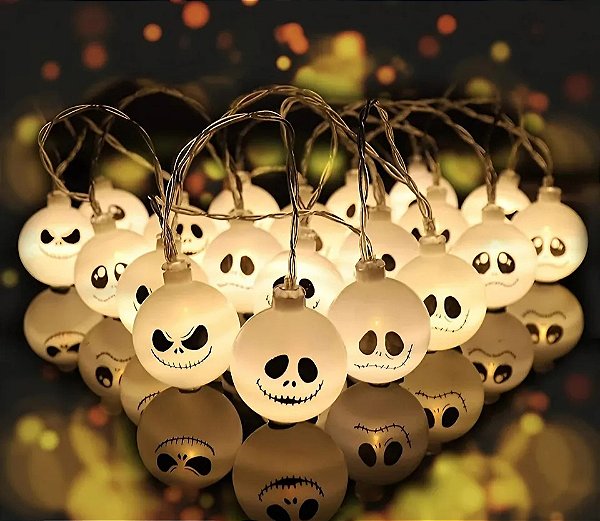 Cordão de Led Jack Skellington